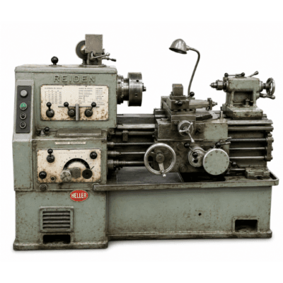 Reiden horizontal conventional metal lathe with 3-jaw chuck and tailstock